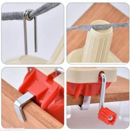 Enrolador Manual De Fios Operado À Mão, Máquina De Enrolamento De Lã De Fibra Portátil Pequena Em Casa, Para Fabricação De Bolas De Linha De Fio De Algodão - Image 3