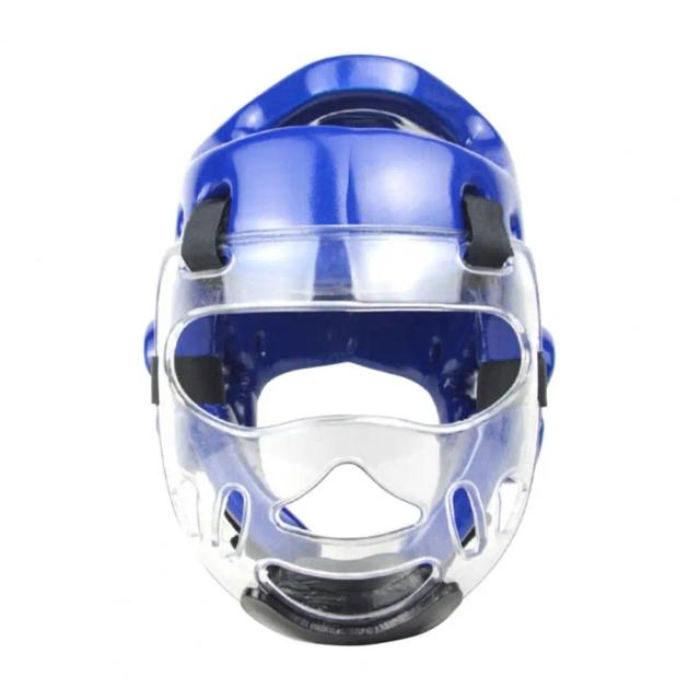 Capacete de Taekwondo para Adultos e Crianças - Proteção Facial para Artes Marciais e Patinação