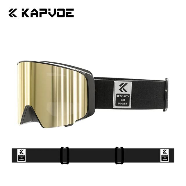 Kapvoe Óculos de Snowboard Fotocromáticos Magnéticos Flip Over UV400