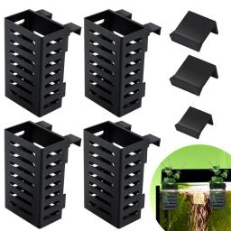 Suporte ajustável da planta do aquário hidropônico, Decoração do tanque de peixes, 3 tamanho do suporte, 2 - Image 1