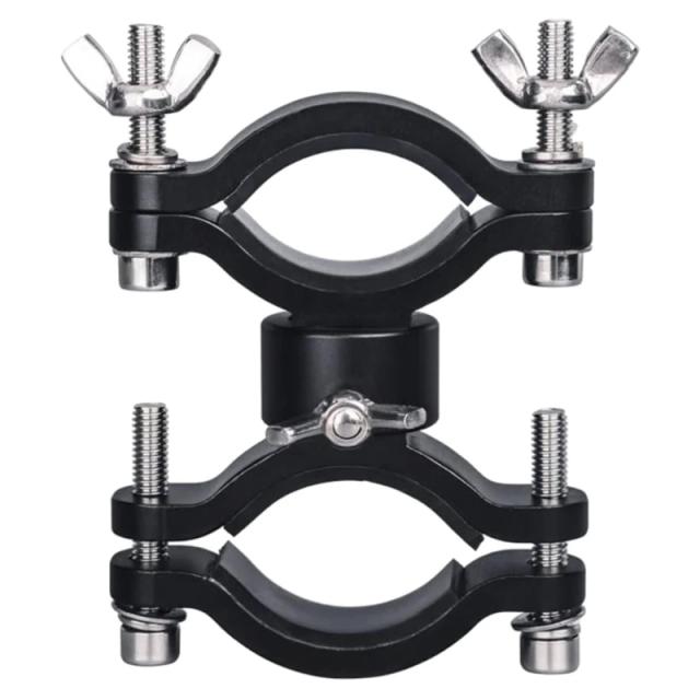 Suporte Versátil para Lanterna de Bicicleta: Montagem Segura para Luzes e Tochas