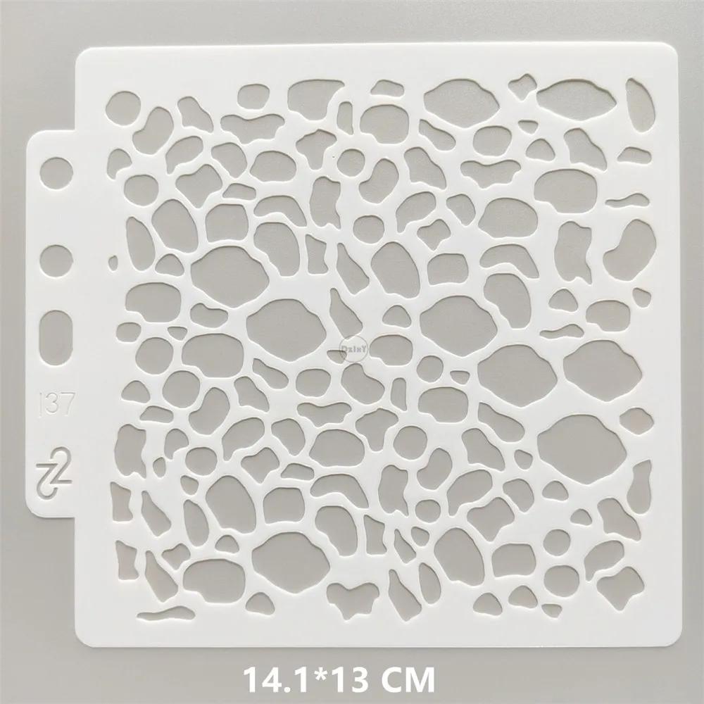 Geometria Stencils Gráficos para Pintura, Gravação, Scrapbooking DIY, Álbum de Fotos, Artesanato Cartões, Modelo para Decoração, 26 Estilos - Image 1