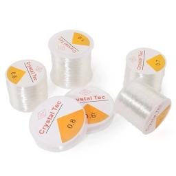 Linha de miçangas 0.5-1.0mm para fazer jóias diy, cabos elásticos, linha de artesanato de fibra, cabo elástico, linha de contas de semente - Image 2
