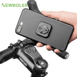 Newboler suporte do telefone da bicicleta universal centro guiador ciclismo suporte do telefone móvel para montagem do computador da bicicleta - Image 1