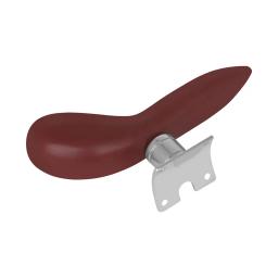 Fagote-ABS Red Handle Base Set, Big Pipe Hand Rest, 4 Parafusos, Resto, Mão Titular Acessório - Image 5