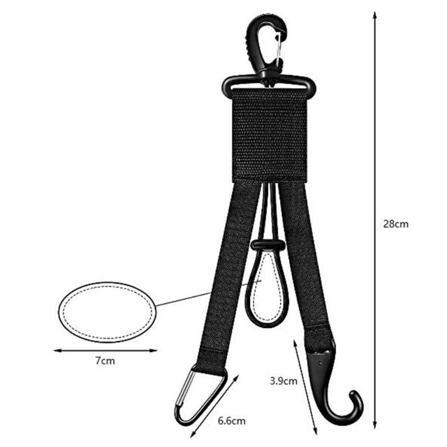 Organizador Portátil para Equipamentos de Baseball e Softball com Suporte para Copos e Ganchos para Cerca
