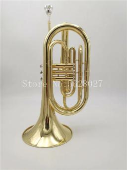 Nova Chegada Bb Marching Trombone Latão Niquelado Profissional Instrumento Musical Com Caso Frete Grátis - Image 4