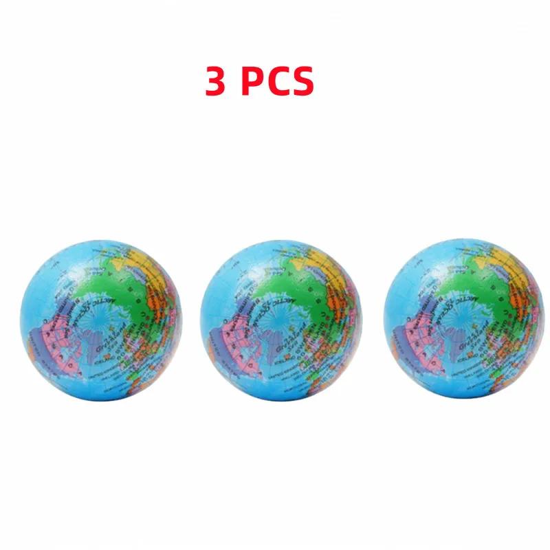 6cm globo de espuma macia espremer brinquedo mapa do mundo brinquedos mini espuma terra mapa do mundo bola para crianças adulto alívio do estresse brinquedos novidade - Image 1