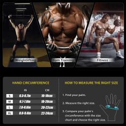 Luvas de halterofilismo com suporte de pulso para exercícios pesados, musculação, ginástica, fitness, handschuhe treino, crossfit - Image 2
