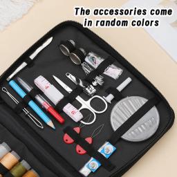 KRABALL-Kits De Costura com Saco Portátil, Agulhas De Aço, Tesoura, Fio, Mão Quilting, Costura, Acessórios Bordados, Tool Set - Image 5