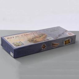 Modelo De Madeira Navio De Vela Conjunto Kit, Brinquedo DIY, Presente Coleção, Francês, Real, Tation Navio, 1:50 - Image 6