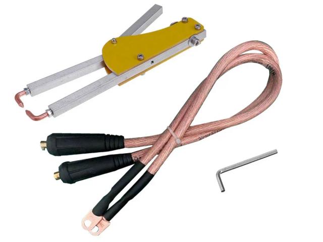 Kit Completo de Ferramentas para Soldagem: Alicate de Peninha, Chave de Fio e Máquina de Solda Ajustável para Baterias 18650