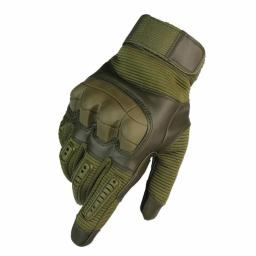 Luvas táticas de dedo completo, combate do exército, Paintball, Airsoft, esportes ao ar livre, luvas de borracha - Image 2