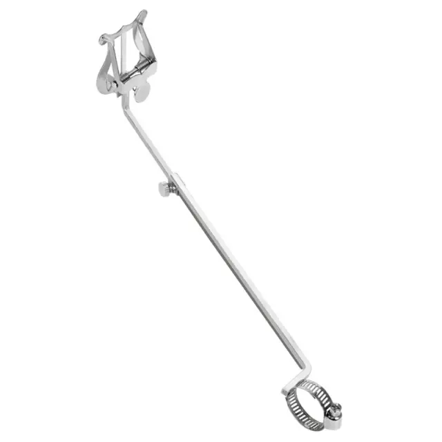 Suporte Musical para Flauta com Braçadeiras para Partituras e Livros de Música