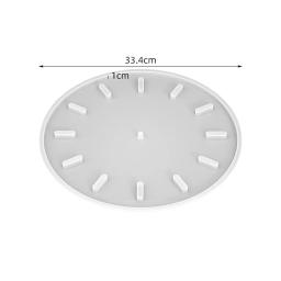 Relógio molde de silicone artesanato artesanal relógio redondo resina epóxi moldes diy parede pendurado relógio jóias fazendo ferramentas suprimentos - Image 6