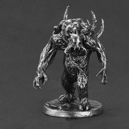 Metal monstro samurai estatueta figura, metal armadura brinquedo, DIY estatuetas miniaturas, soldados vintage modelo estátua decoração - Image 6