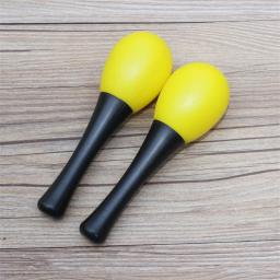 Pequeno Maraca Treinamento Martelo De Areia, Brinquedos De aperto, Agitando Instrumentos Musicais, Plástico Orff Percussão, Fontes Do Partido, 1 ou 5Pcs - Image 3