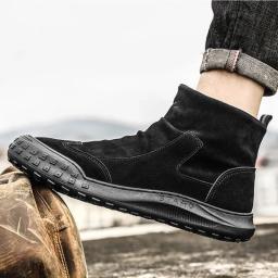 Moda 2025 botas masculinas nova plataforma sapatos casuais masculinos oferta barata designer antiderrapante venda quente de alta qualidade confortável y2k - Image 5