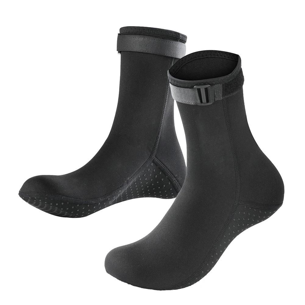 Meias de mergulho antiderrapantes, 3mm, unissex, portátil, leve, para esportes aquáticos, surf, praia, wearable, neoprene, snorkeling - Image 1