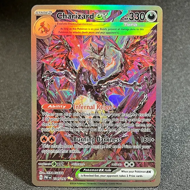 Coleção de Cartões Holo Pokémon: Charizard, Mew e Proxies PTCG