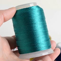 Fio de Seda para Tricô, Moda Artesanal, Suprimentos de Costura DIY, 3 Fios, Acessórios Joias, Alta Qualidade, 30g por Rolo - Image 5