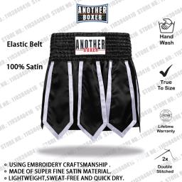 Calções de Boxe Elegantes Homens e Mulheres, Artes Marciais, Calças Kickboxing, Roupa de Treino de Artes Marciais, Muay Thai, MMA Kickboxing - Image 3