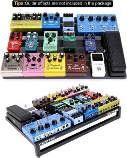 Ghost Fire Pedalboard para efeito de guitarra, tamanhos diferentes, liga, suporte, série V, Pedalboard - Image 5