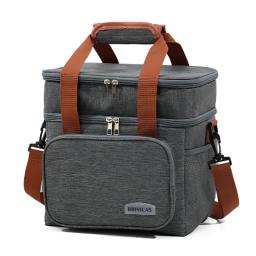 Bolsa Termica Grande Capacidade Lancheira, Expansy Com, Dual Camada - Image 1