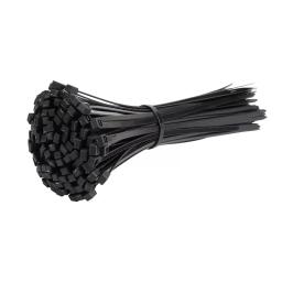 Self-Locking Plastic Nylon Tie, Black Cable Tie, Fixação Ring Zip Wraps Strap, Nylon Cable Tie, 5x300mm, 8x200mm, 5x400mm, 500 pcs - Image 4