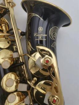 Saxofone Alto preto com Case Acessórios, Um em Um Modelo, E-Flat, Sax Profissional, Instrumento de Música, Novo, 82Z, Melhor Qualidade - Image 1