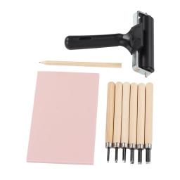 Facas De Escultura Sortidas, Kit De Fabricação De Selos, Rolo Flexível, Ferramentas Para Iniciantes De Artes DIY - Image 3