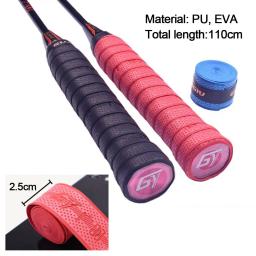 Fita antiderrapante suor Wraps, Sweatband espessado, Vara de pesca, Badminton e tênis Raquete Grip Wraps - Image 1