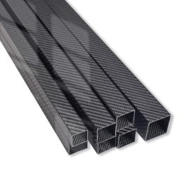 1pcs 3k tubo quadrado de fibra carbono completo comprimento 1000mm od 8 10 12 14 15 16 17 18mm sarja superfície matte - Image 6