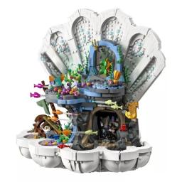 Blocos de construção de garra real para crianças, Princess Palace, brinquedos criativos para meninas, presentes de Natal e aniversário, novos, 1808PCs, 43225, 2023 - Image 1