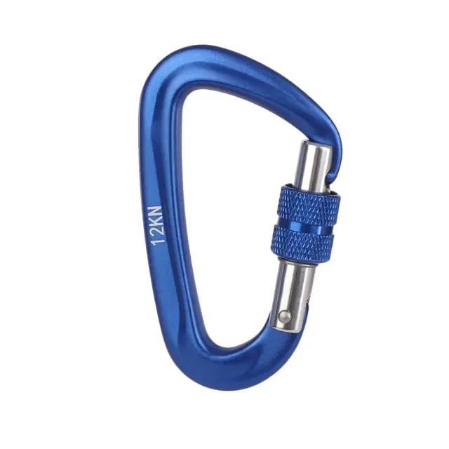 Mosquetão Profissional para Montanhismo - Equipamento de Proteção e Segurança para Escalada Outdoor