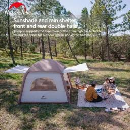 Barraca inflável portátil para camping, impermeável e ultraleve, abrigo de um toque para 3 pessoas - Image 2