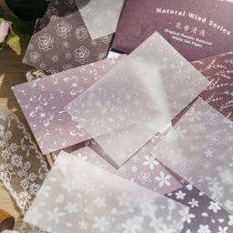 30 pçs material de colagem decorativa papel de fundo para diy scrapbooking diário álbum arte marcador scrapbook material papel conjunto - Image 2