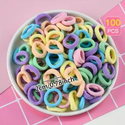 100 peças laços de cabelo coloridos faixas de cabelo acessórios decorativos conjunto presente de feriado para meninas - Image 4