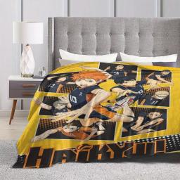 Volleyball Team Blanket - Vibrant and Energetic Design, Perfect for Any Room, Soft and Warm, Ideal Gift for Anime Fans - Image 3