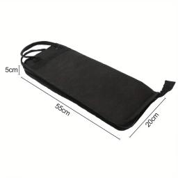 Oxford Cloth Drum Sticks Gig Bag, Handy Strap, Gripped Handle Pocket, algodão acolchoado, resistente à água, 600D, 5mm - Image 3