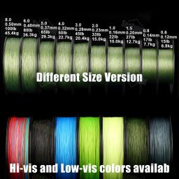 Seaknight novo w8 ii manster trança linha de pesca 150m 300m 500m 15-100lb 8 fios multifilamento pe linha para água doce água salgada - Image 6
