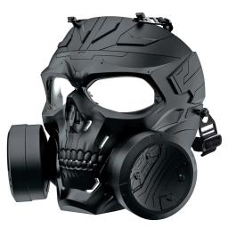 Máscara de proteção para Airsoft Tactical CS Field Gear, traje Cosplay, Halloween Festival Gift, máscara de gás manequim, esqueleto - Image 5