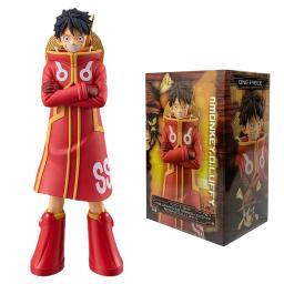 Luffy Figuras Anime, Monkey D, One Piece, 17cm Luffy Egg Head Island Figuras de Ação, PVC Anime Collection Model, brinquedo boneca, presente para criança - Image 2