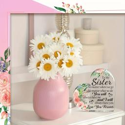 Placa de amizade estilo minimalista para mulheres, presente amigo, melhor irmã, aniversário obrigado presente, 1pc - Image 3