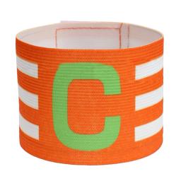 Líder-Braçadeira de Competição Ajustável com Toque Fastener para Futebol Capitão, Respirável Stripe Arm Band, Brazalete Capitan - Image 5
