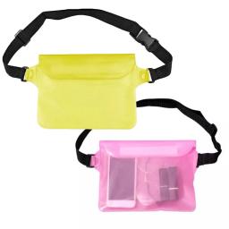 Bolsa cintura impermeável com Touch Screen, bolsa de praia leve, ajustável para caiaque - Image 2