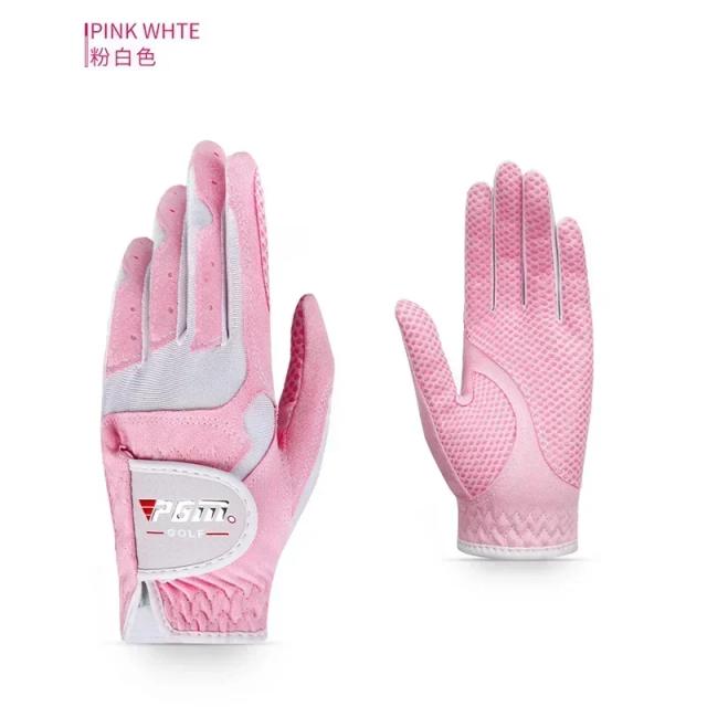 Luvas de Golfe PGM Microfibra Feminina Antiderrapante
