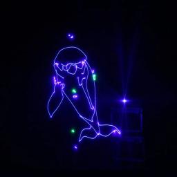 Full Color RGB Animação Laser Show System, iluminação de discoteca, 5W, 6W, 8W, 10W - Image 6