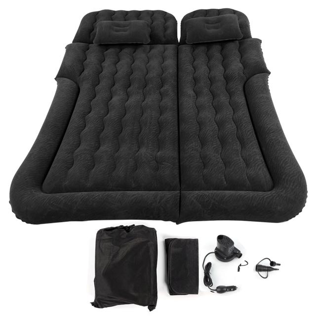 Colchão Inflável Multifuncional para Viagem: Cama Confortável e Almofada de Descanso para Carros SUV 2 em 1