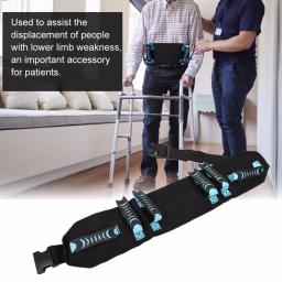 Cinto de marcha ajustável com alças, Senior Transfer Lifting Belt para Idosos, Enfermagem Segurança Assistência do Paciente, Fisioterapia - Image 2